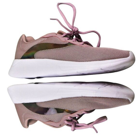 Athletic Works Womens Pink Sneakers Tennis Shoes Memory Foam NWOT Size 6 JH1051 - Picture 5 of 6